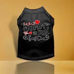 Mommy is my Bestie Screen Print Dog Shirt
