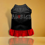Adopted Rhinestone Dog Dress