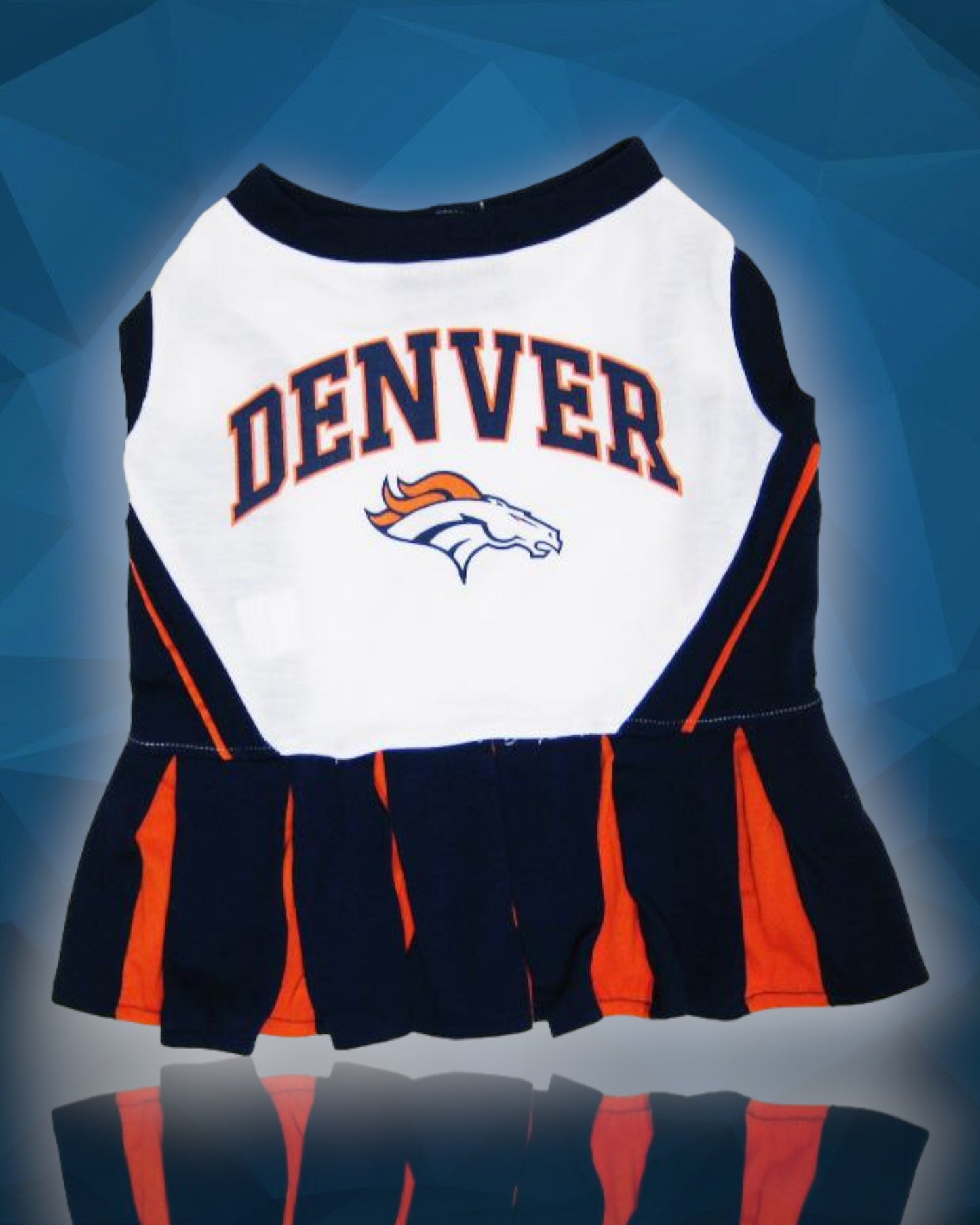 Denver Broncos Cheerleader Dog Dress
