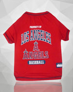 Los Angeles Angels MLB Dog Tee Shirt