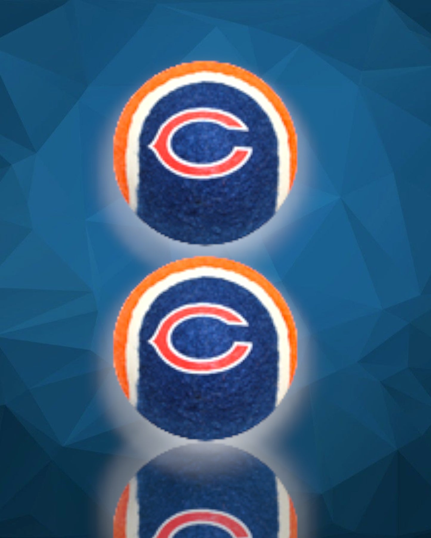 Chicago Bears Tennis Balls Dog Toy