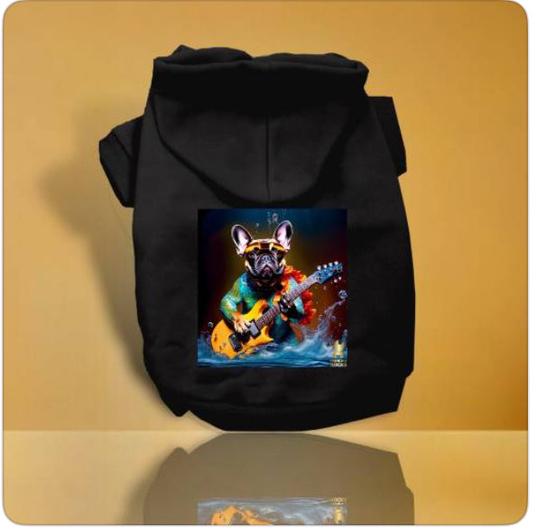 Aqua-Guitar Atlantis Dog Hoodie