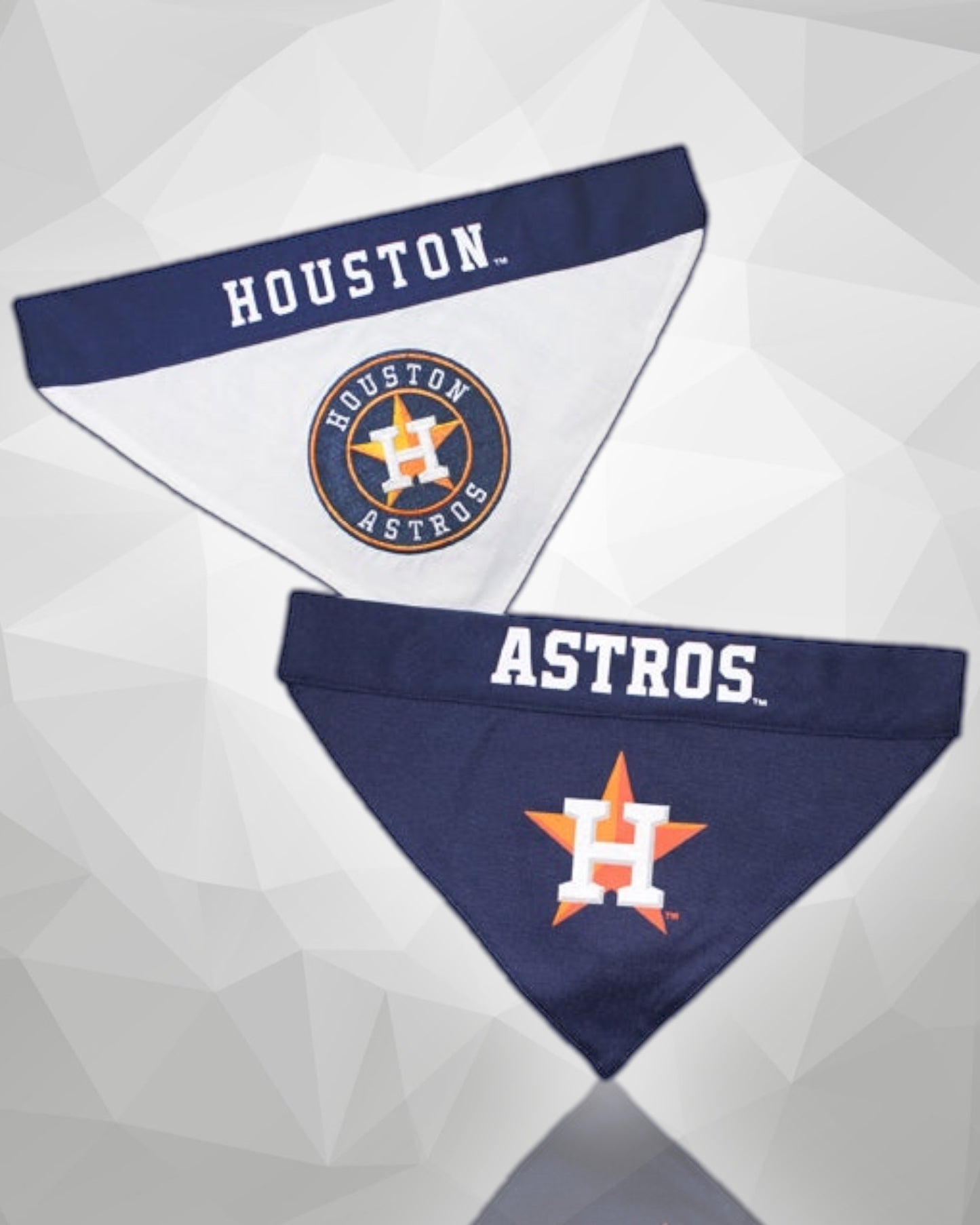Houston Astros MLB Reversible Dog Bandana