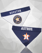 Houston Astros MLB Reversible Dog Bandana