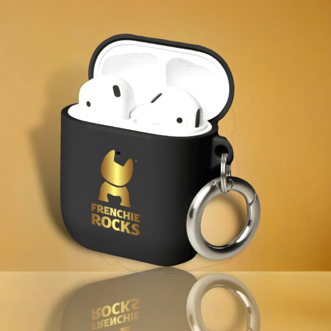 Frenchie Rocks Rubber Case for AirPods®