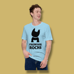 Frenchie Rocks Black Logo T-Shirt - Frenchie Rocks