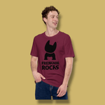 Frenchie Rocks Black Logo T-Shirt - Frenchie Rocks