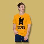 Frenchie Rocks Black Logo T-Shirt - Frenchie Rocks