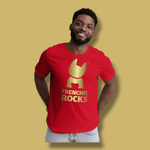 Frenchie Rocks Classic Logo T-Shirt - Frenchie Rocks