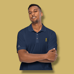 Frenchie Rocks Embroidered Golf Polo Shirt - Frenchie Rocks