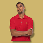 Frenchie Rocks Embroidered Golf Polo Shirt - Frenchie Rocks