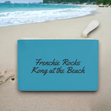 Frenchie Rocks ''Kong at the Beach'' Beauty Bag