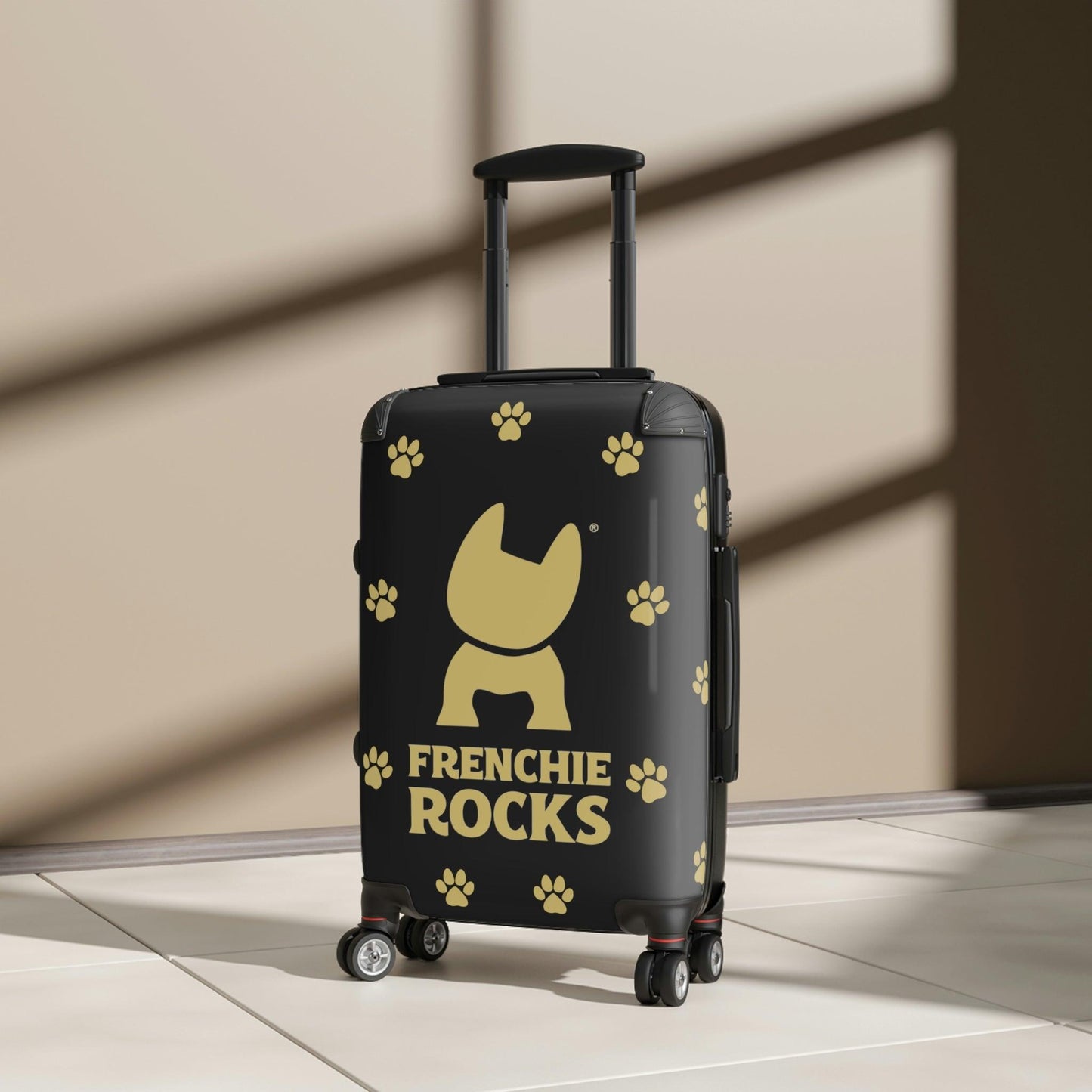 Frenchie Rocks Luggage 3 Piece Set - Frenchie Rocks