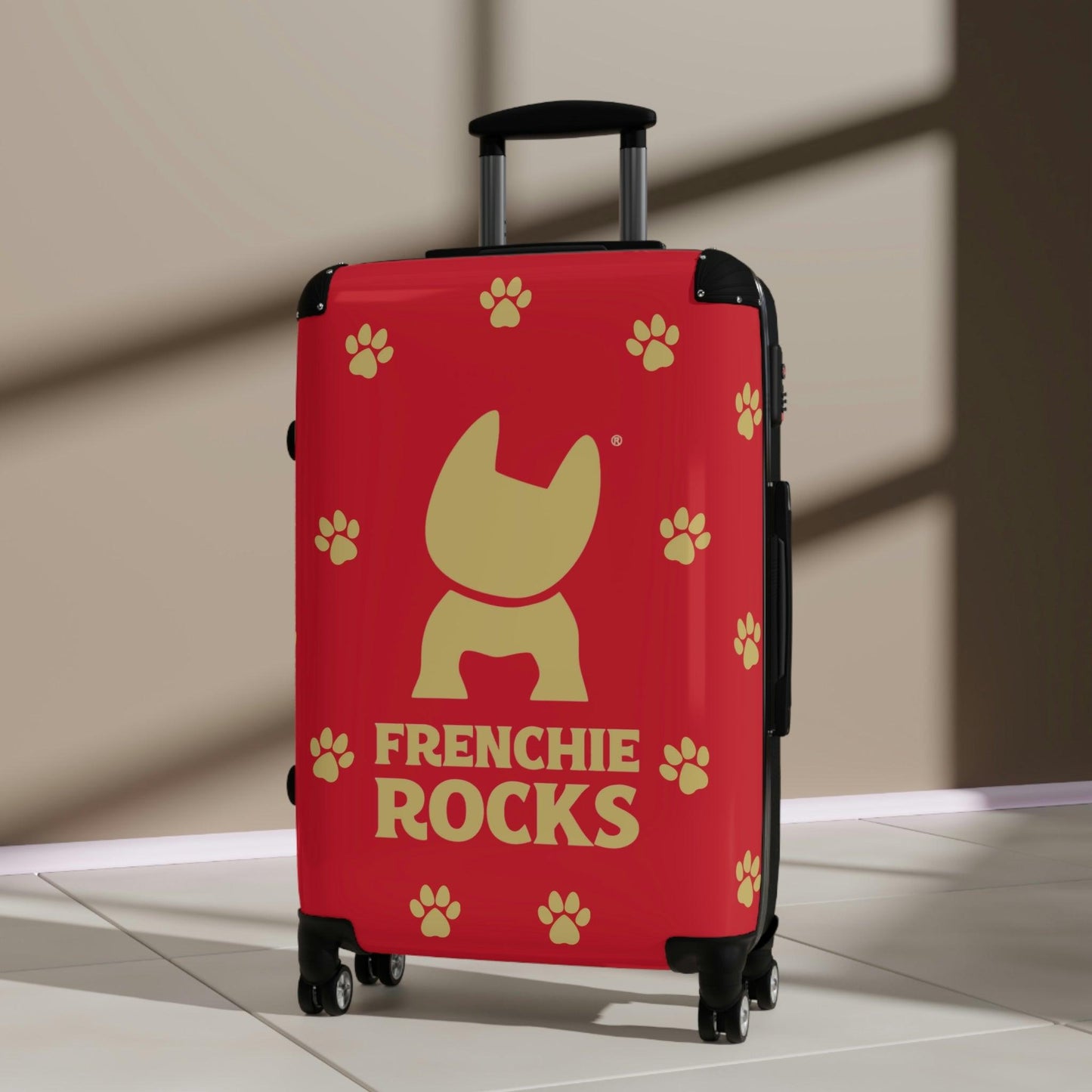Frenchie Rocks Luggage - Frenchie Rocks