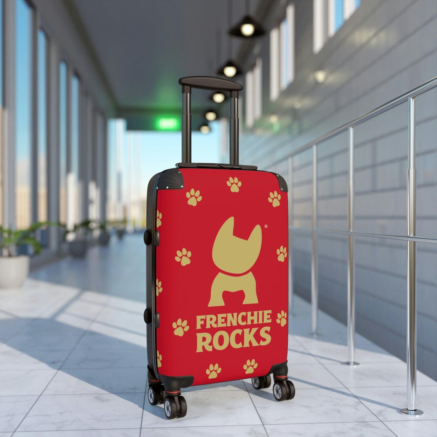 Frenchie Rocks Luggage - Frenchie Rocks