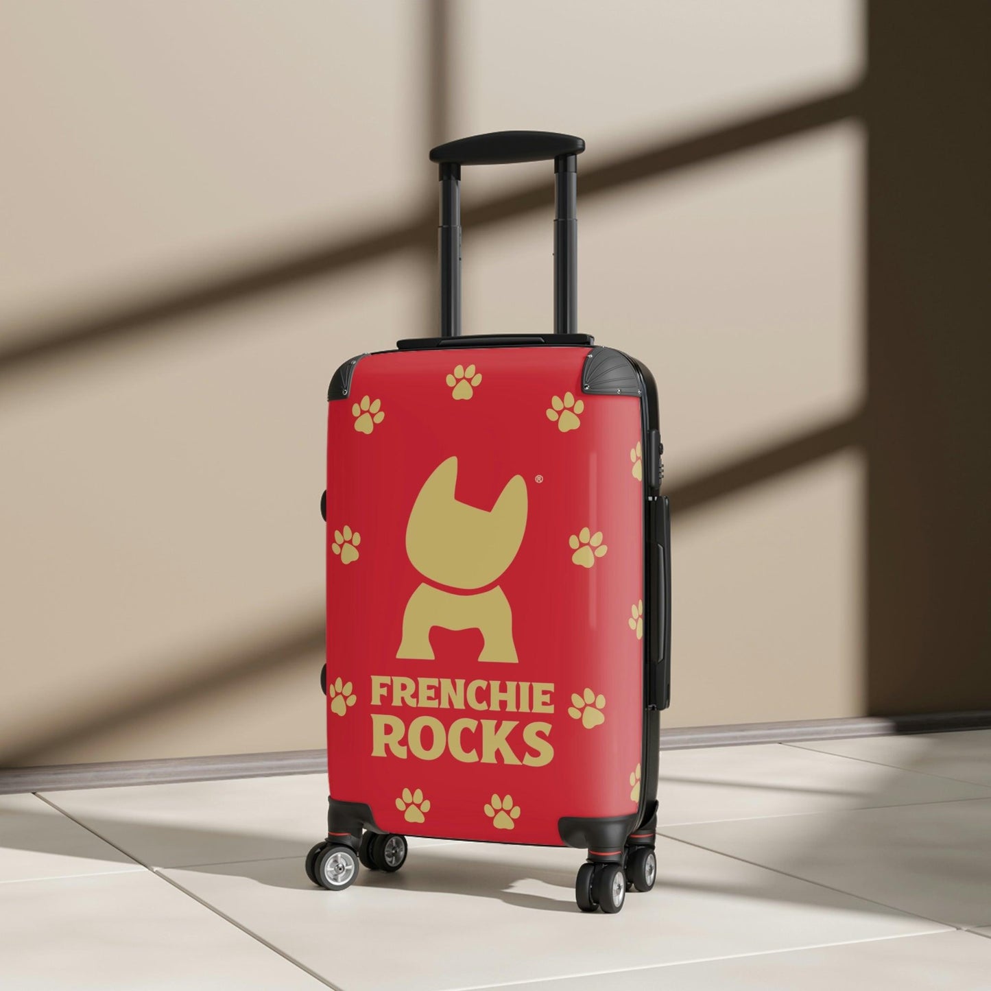 Frenchie Rocks Luggage - Frenchie Rocks