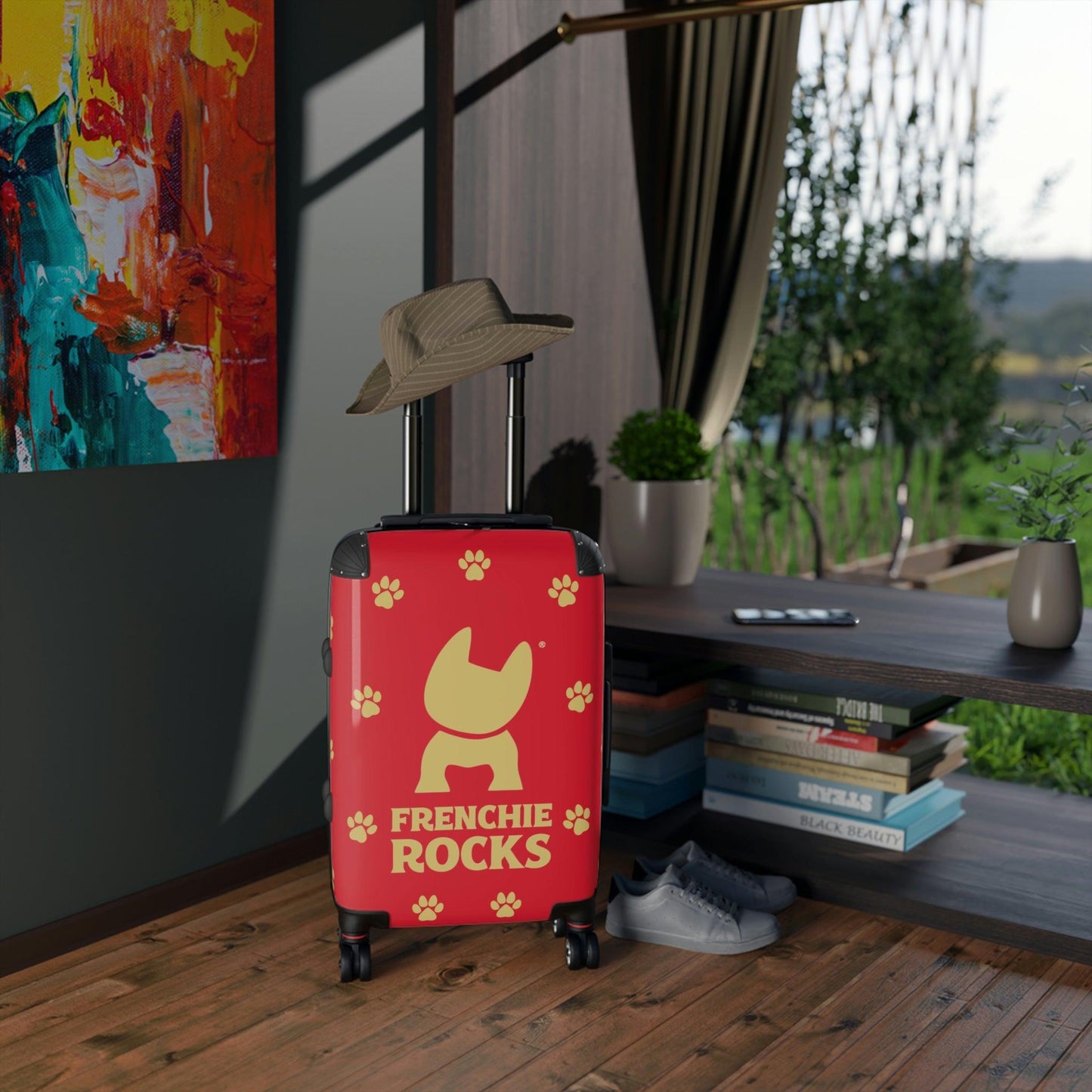 Frenchie Rocks Luggage - Frenchie Rocks