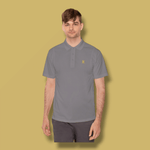 Frenchie Rocks Men's Sport Polo Shirt - Frenchie Rocks