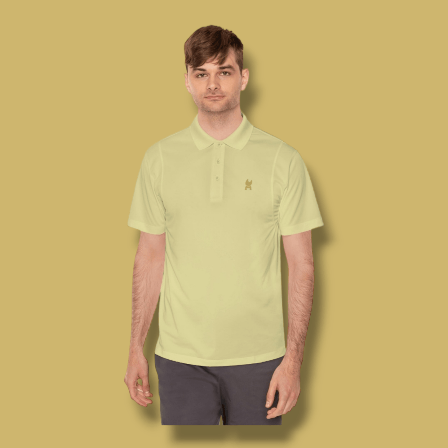 Frenchie Rocks Men's Sport Polo Shirt - Frenchie Rocks