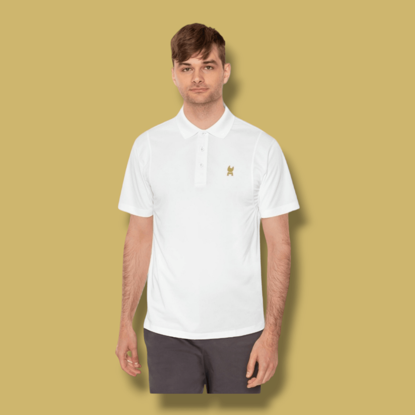 Frenchie Rocks Men's Sport Polo Shirt - Frenchie Rocks