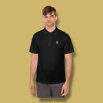 Frenchie Rocks Men's Sport Polo Shirt - Frenchie Rocks