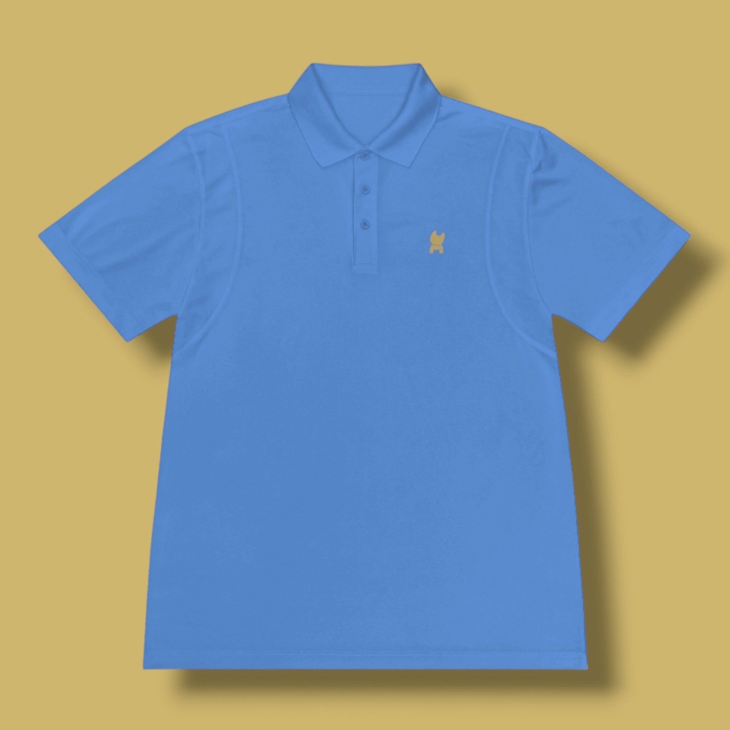 Frenchie Rocks Men's Sport Polo Shirt - Frenchie Rocks