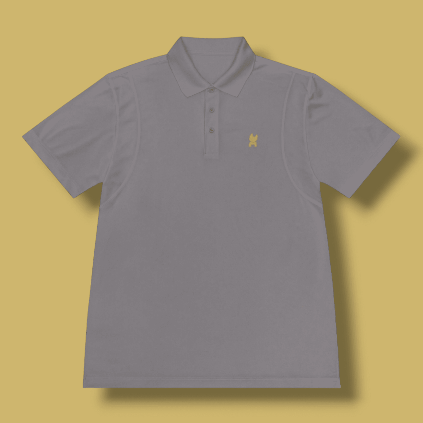 Frenchie Rocks Men's Sport Polo Shirt - Frenchie Rocks