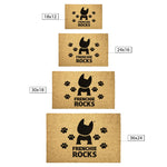 Frenchie Rocks Outdoor Mat - Frenchie Rocks