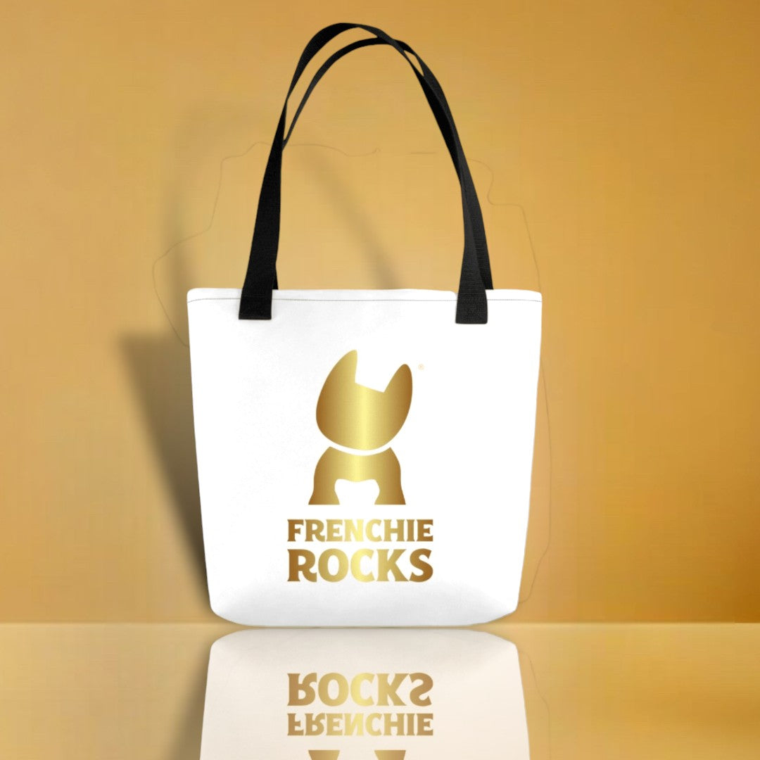 Frenchie Rocks Tote Bag