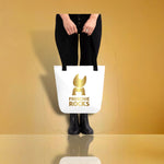 Frenchie Rocks Tote Bag