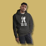 Frenchie Rocks White Logo Hoodie - Frenchie Rocks