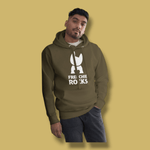 Frenchie Rocks White Logo Hoodie - Frenchie Rocks