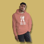 Frenchie Rocks White Logo Hoodie - Frenchie Rocks