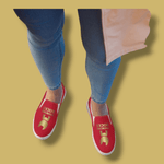 Frenchie Rocks Women’s slip-on canvas shoes - Frenchie Rocks