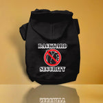 Backyard Security Screen Print Dog Hoodies