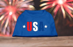 USA Star Screen Print Dog Shirt
