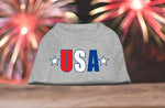 USA Star Screen Print Dog Shirt