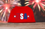 USA Star Screen Print Dog Shirt
