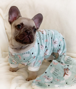 Ultra Soft Plush Minky Bedtime Bears Dog Pajamas