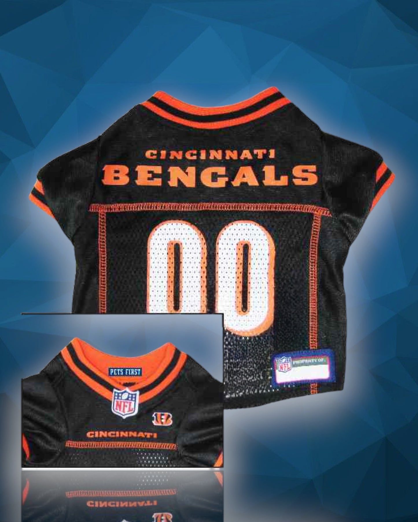 Cincinnati Bengals NFL Dog Jersey