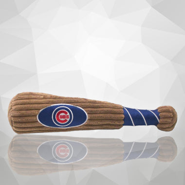 Chicago Cubs MLB Plush Bat Dog Toy