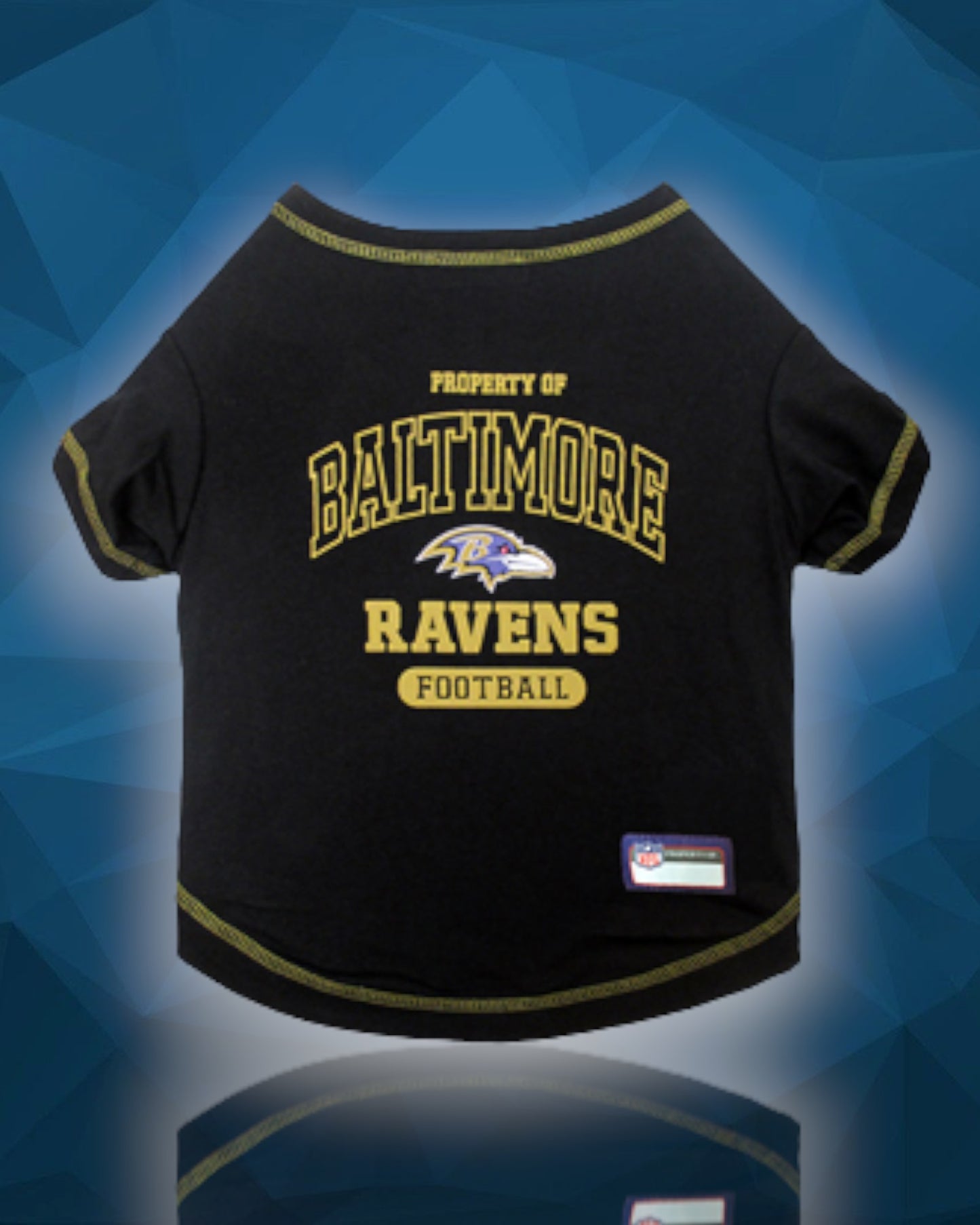 Baltimore Ravens NFL Dog Tee Shirt