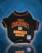 Cincinnati Bengals NFL Dog Tee Shirt