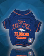 Denver Broncos NFL Dog Tee Shirt