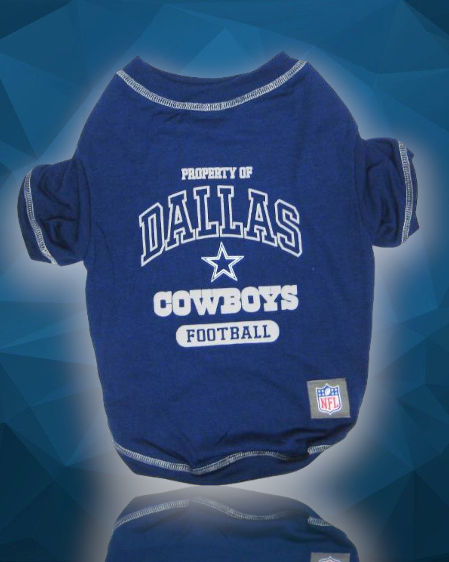 Dallas Cowboys NFL Dog Tee Shirt