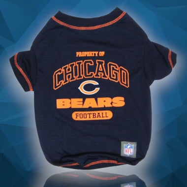 Chicago Bears NFL Dog Tee Shirt