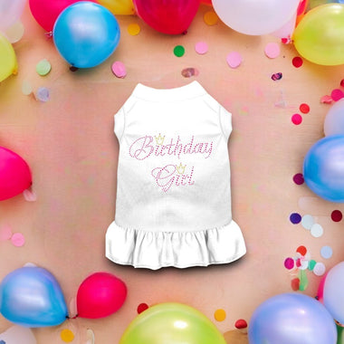 Birthday Girl Rhinestone Dress