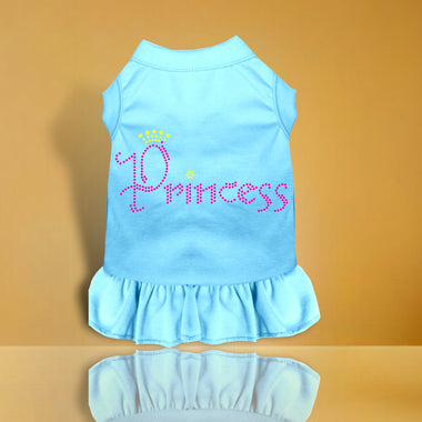 Princess Rhinestone Dog Dress