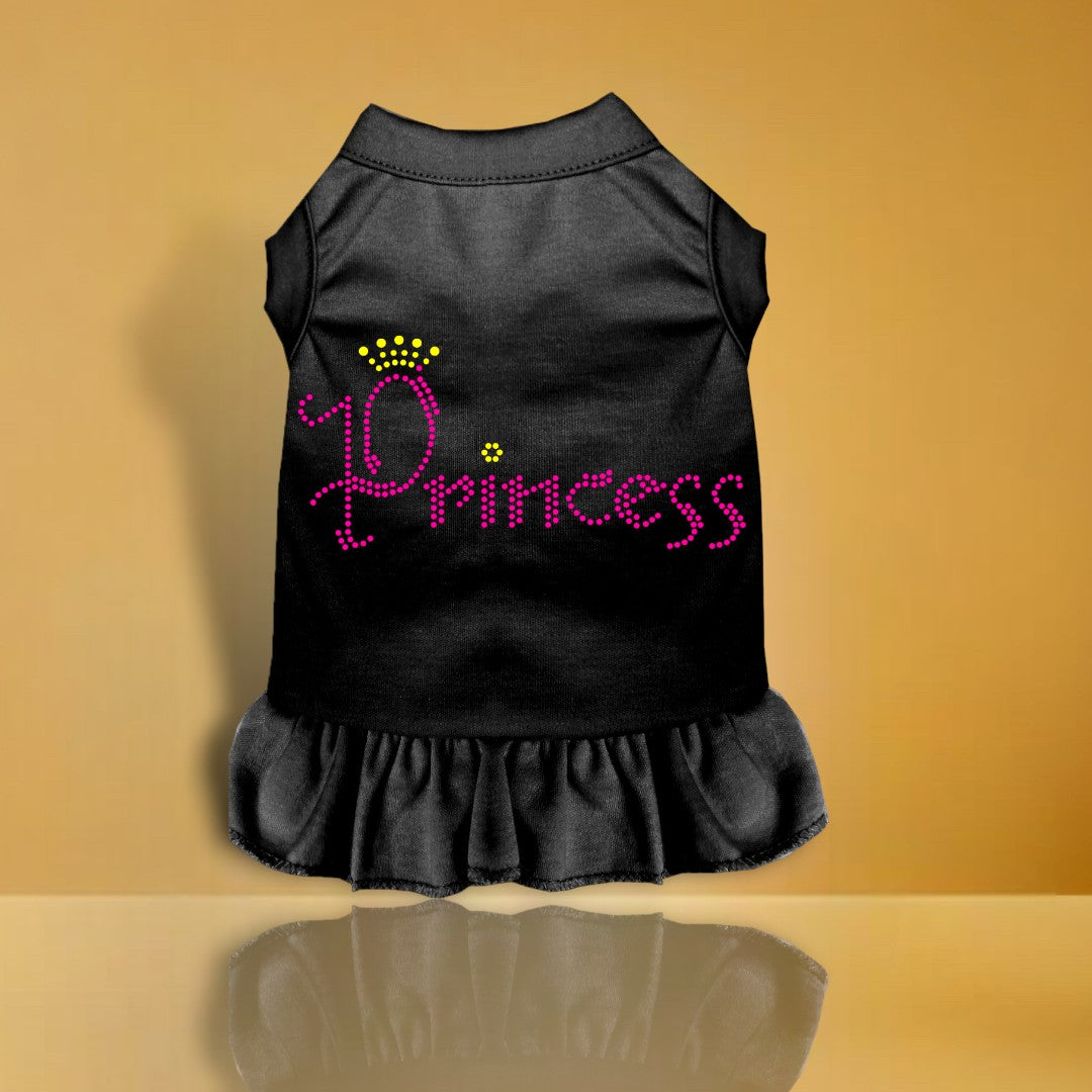 Princess Rhinestone Dog Dress