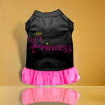 Princess Rhinestone Dog Dress